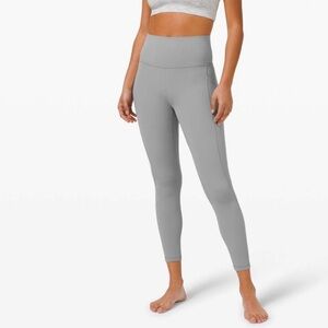 LULULEMON ALIGN PANT 25” with POCKETS - RHINO GREY